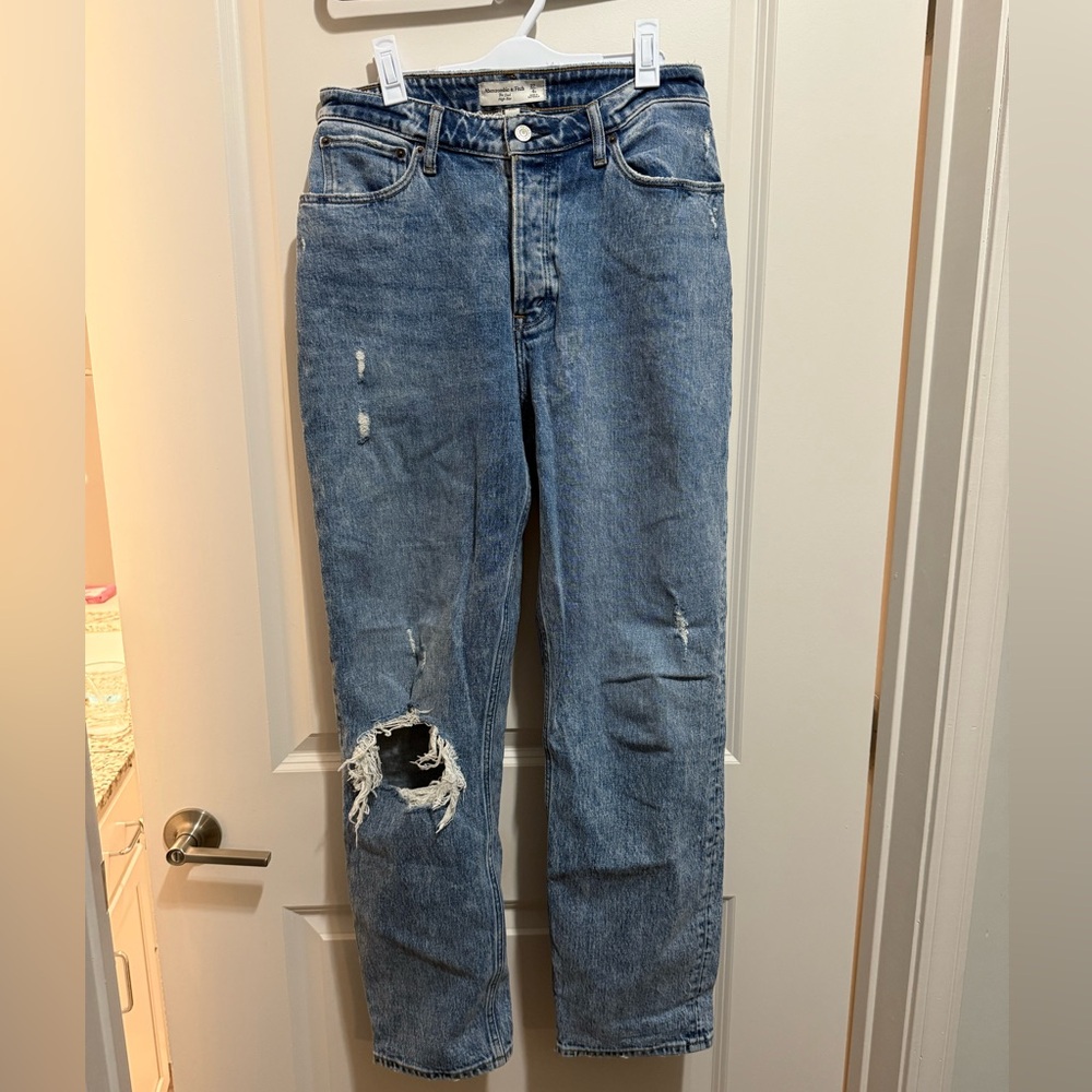 Abercrombie and fitch high rise dad Jean